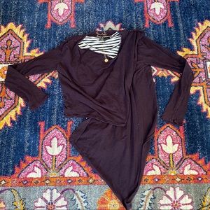 Drape front/Wrap Cardigan from GAP